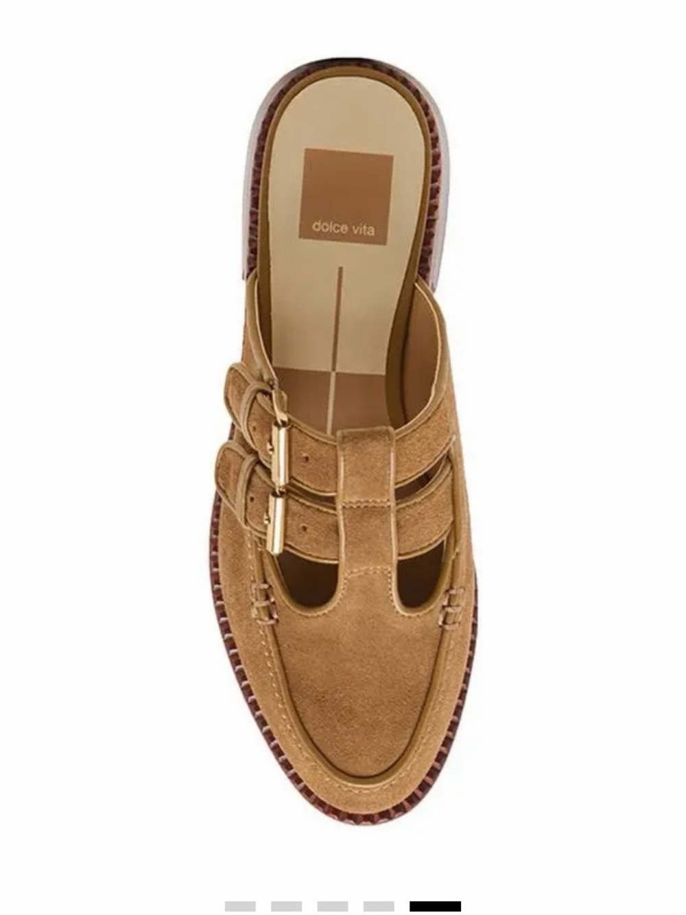 NEW Dolce Vita Haydee Double Buckle Mary Jane Mule Sz 9 - Picture 3 of 4